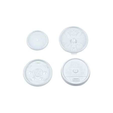 Lagasse Dart Plastic Lids, For 16 oz. Hot/Cold Foam Cups, Sip-Thru Lid, White, 1000 ct DCC 16UL